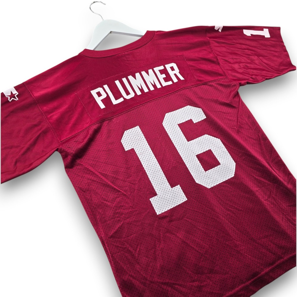 Starter Kids Football Jersey Size L 14-16 Red Nylon Vintage 1995 Jake Plummer